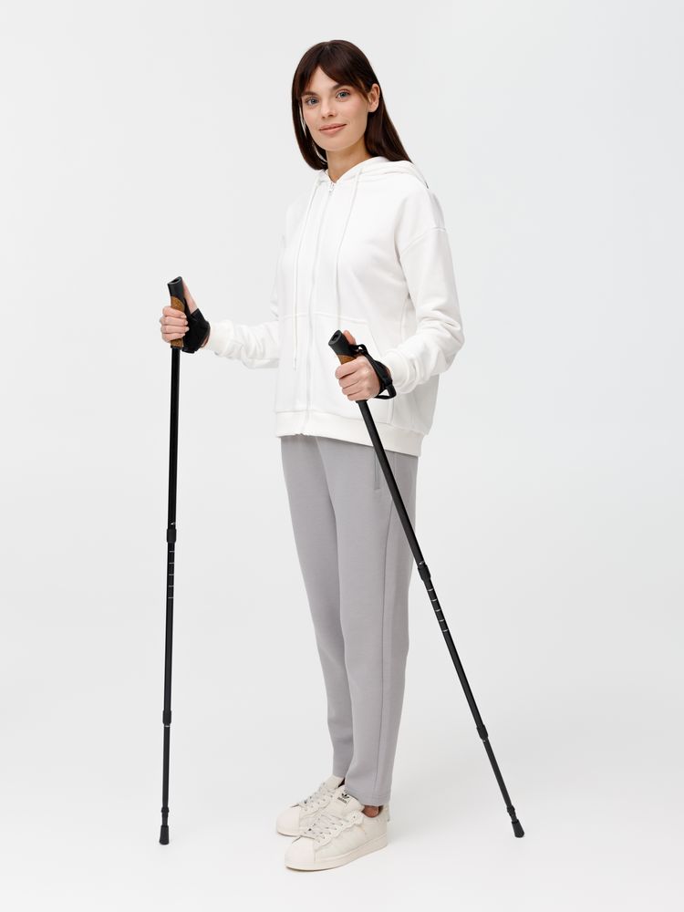 Палки для скандинавской ходьбы Trekk, черные — изображение 12