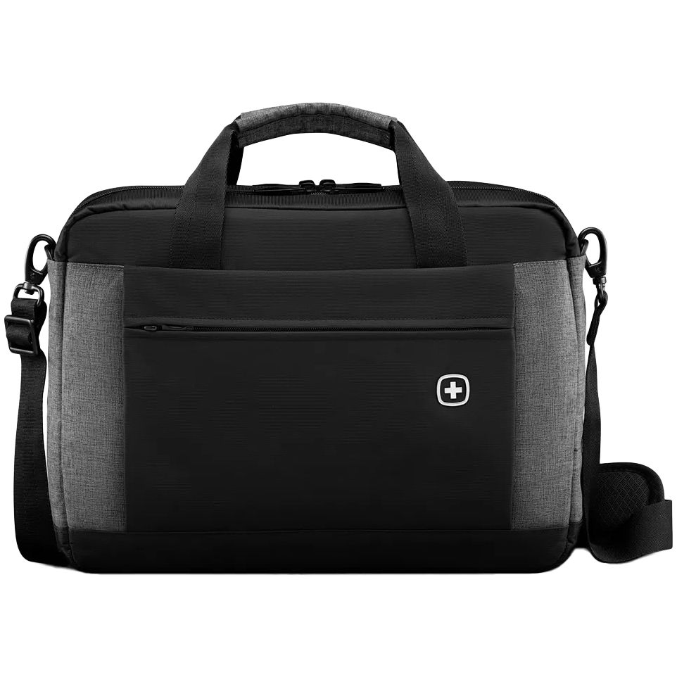 Сумка для ноутбука 16, черный c серым — изображение 2