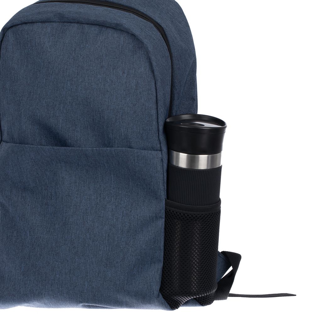 Рюкзак для ноутбука Conttori, синий меланж — изображение 9