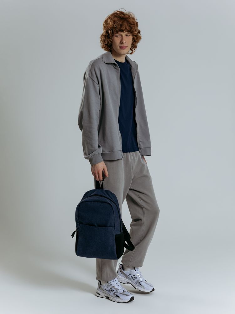 Рюкзак для ноутбука Conttori, синий меланж — изображение 16