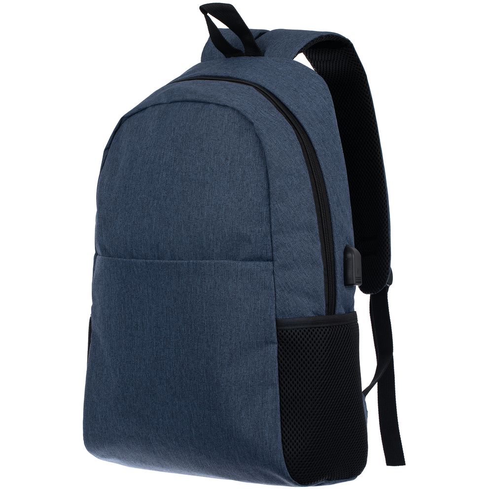 Рюкзак для ноутбука Conttori, синий меланж — изображение 2