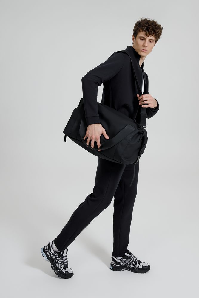 Дорожная сумка Traffic, черная — изображение 12