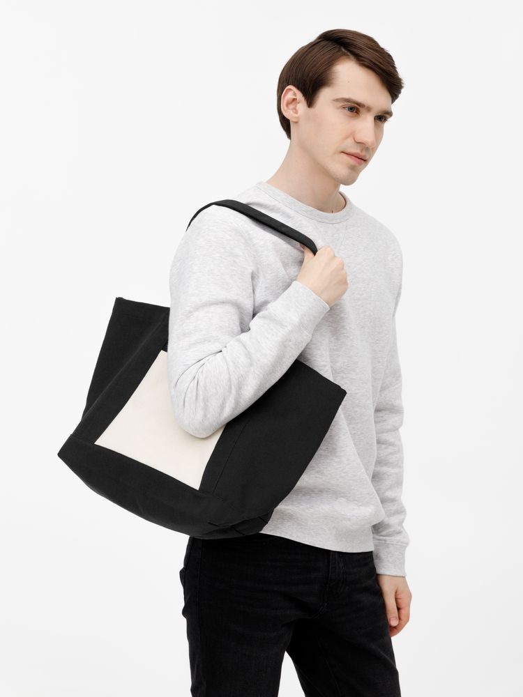 Шопер Shophop, черный с неокрашенным — изображение 7