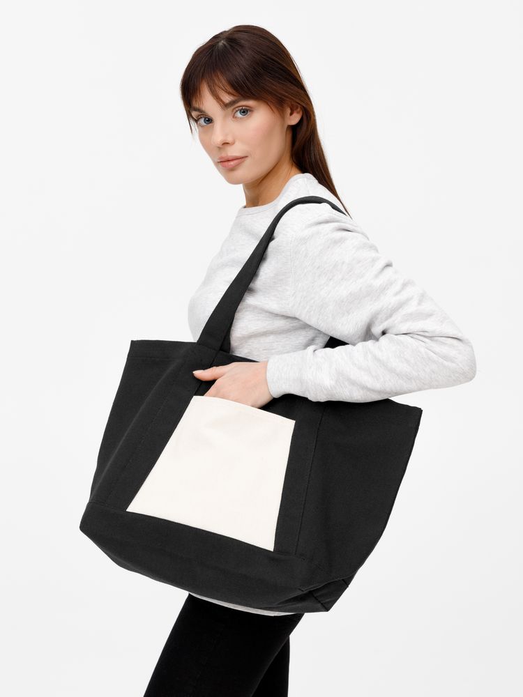 Шопер Shophop, черный с неокрашенным — изображение 12