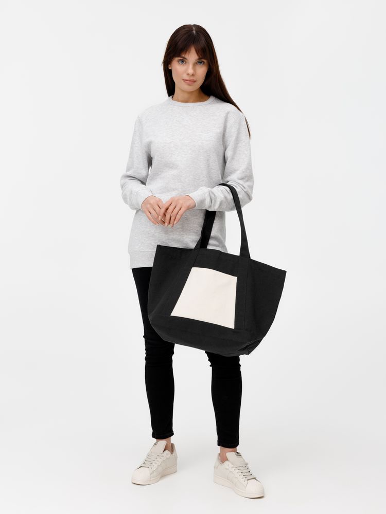 Шопер Shophop, черный с неокрашенным — изображение 10