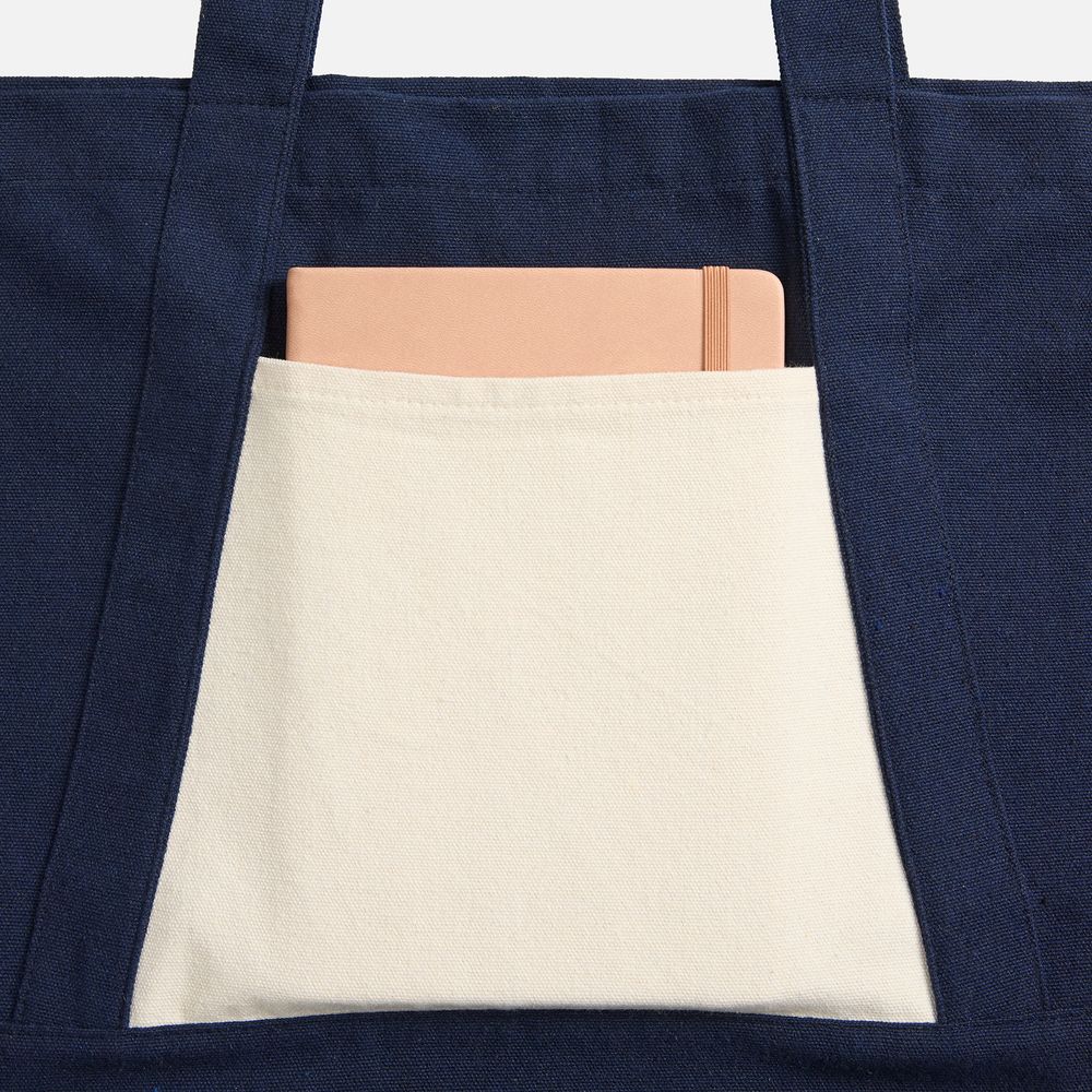 Шопер Shophop, синий с неокрашенным — изображение 6