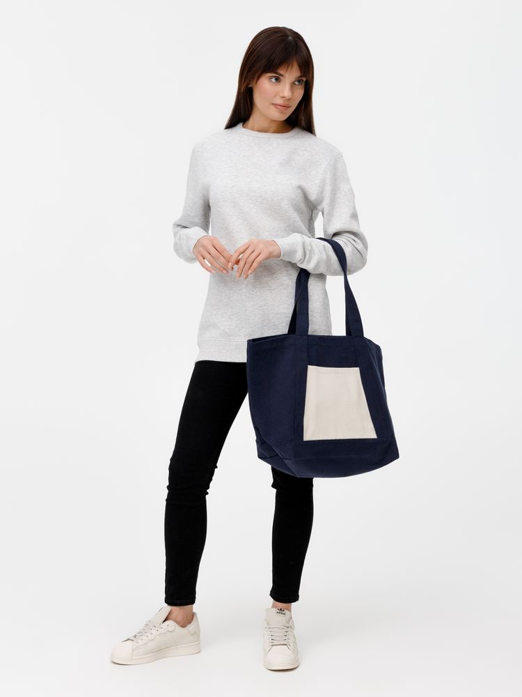 Шопер Shophop, синий с неокрашенным — изображение 8