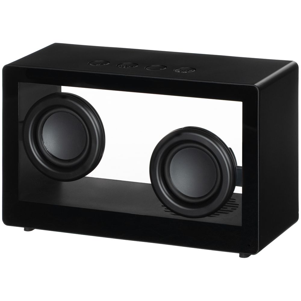 Bluetooth-колонка со светомузыкой Sensofonic, черная — изображение 6