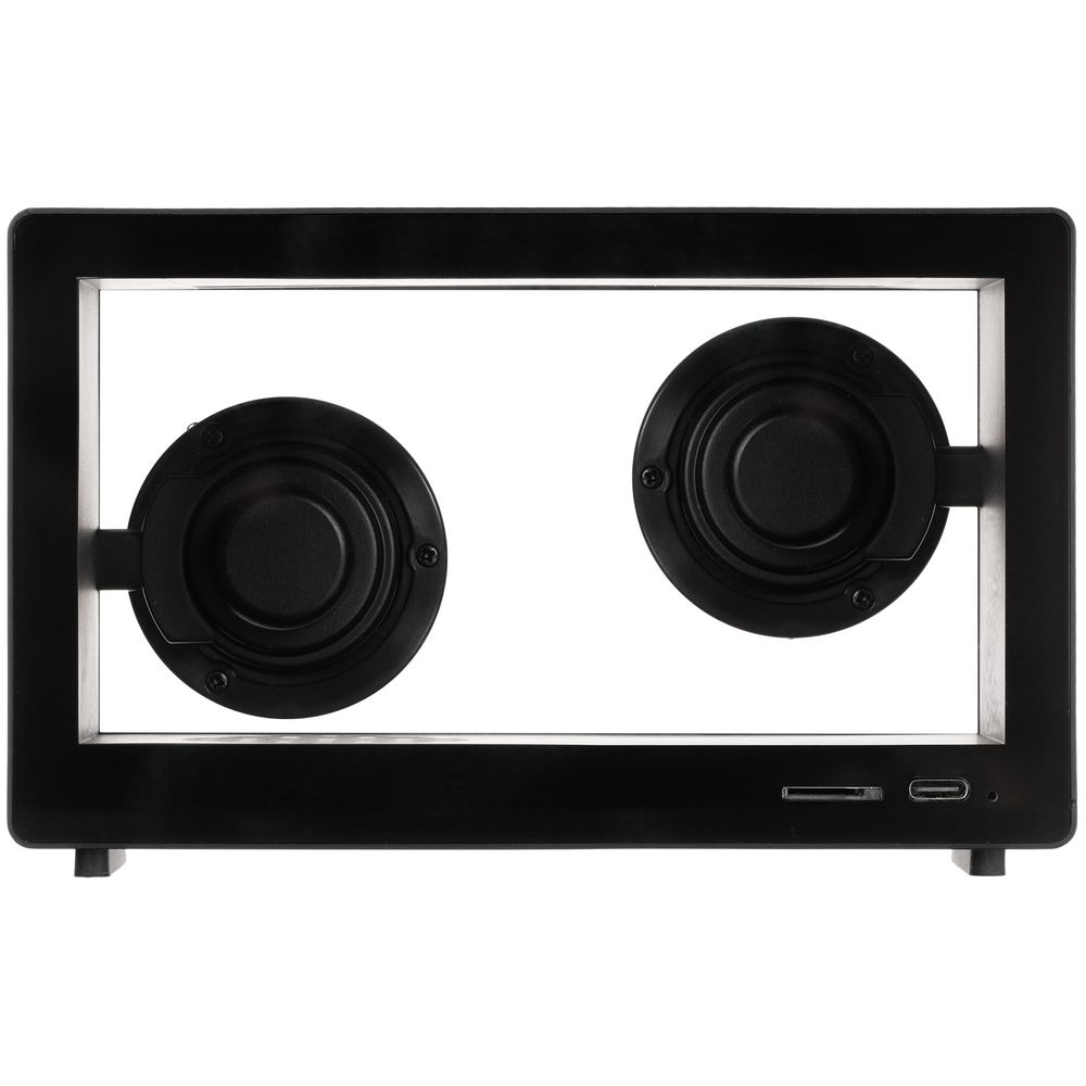 Bluetooth-колонка со светомузыкой Sensofonic, черная — изображение 5