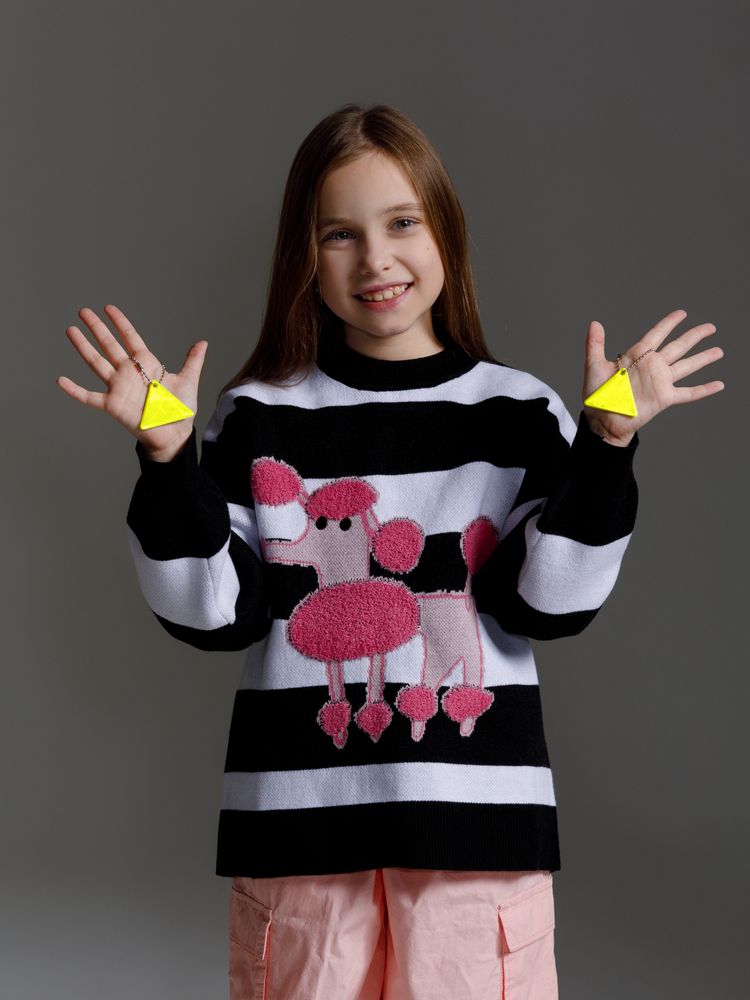 Светоотражатель Spare Care, треугольник, желтый неон — изображение 4