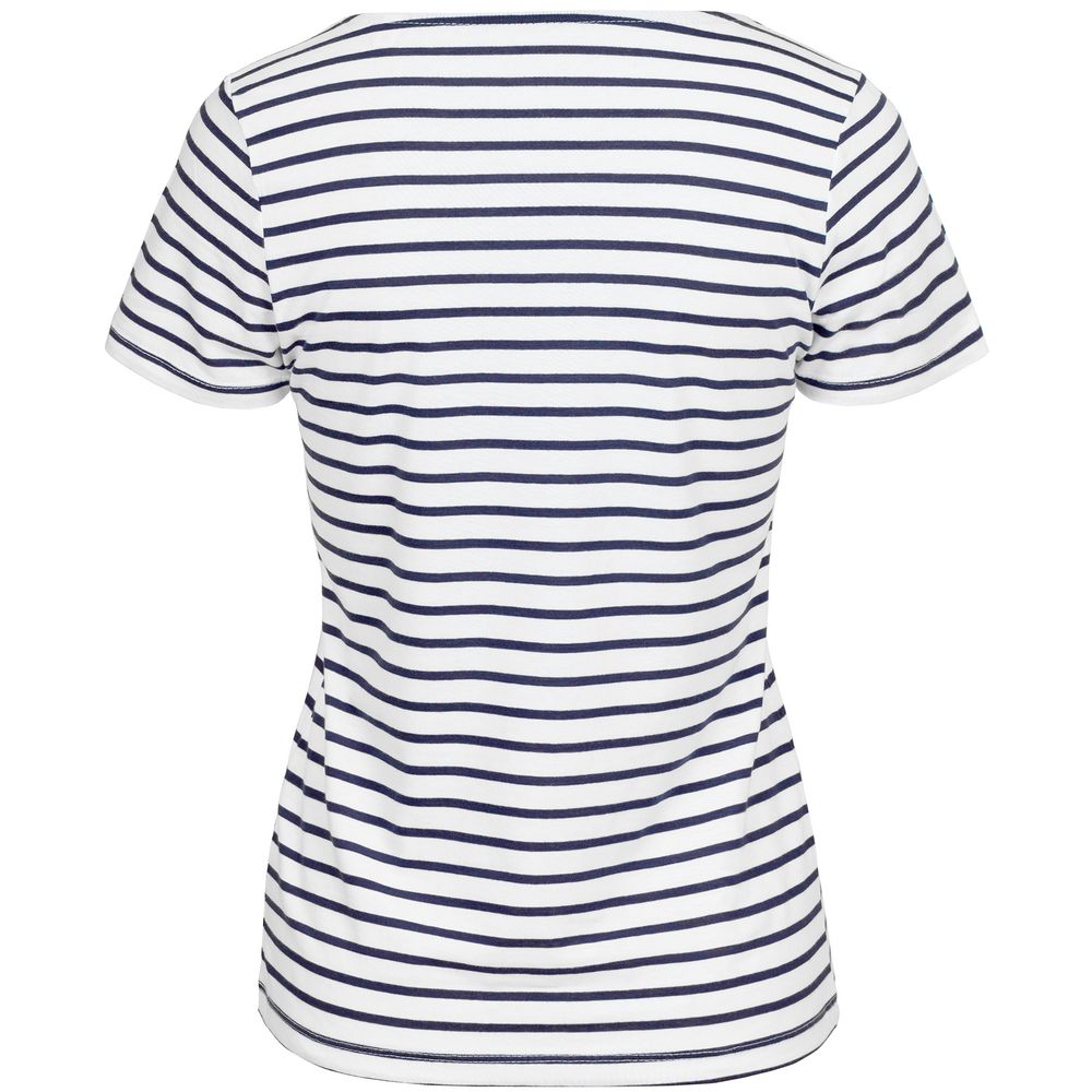 Футболка женская Grand Granat New, белая с синим — изображение 5