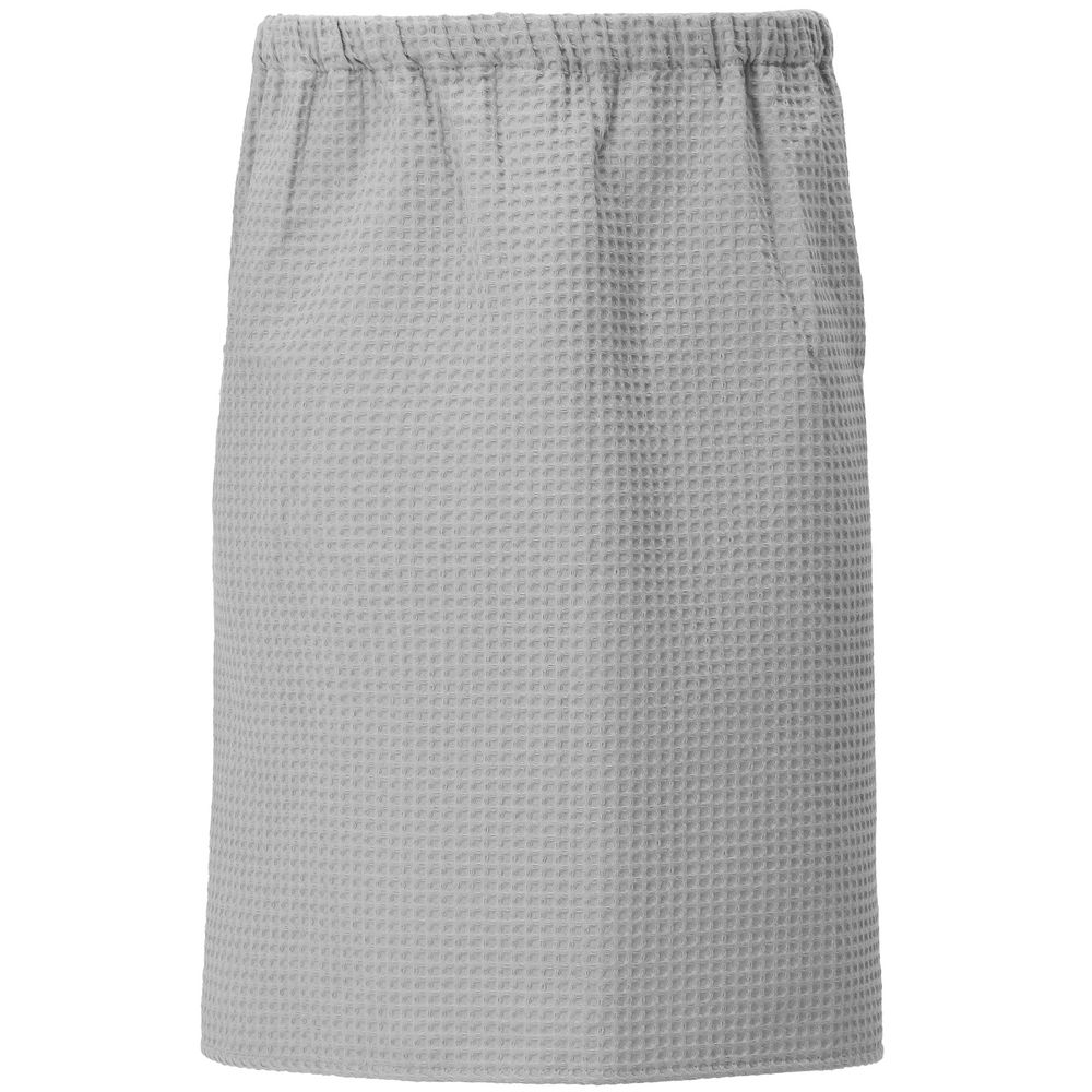 Килт вафельный мужской Onsen, светло-серый, единый размер — изображение 3