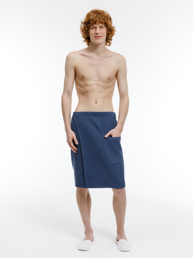 Банный набор Great Heat Therapy, мужской, темно-синий — изображение 6