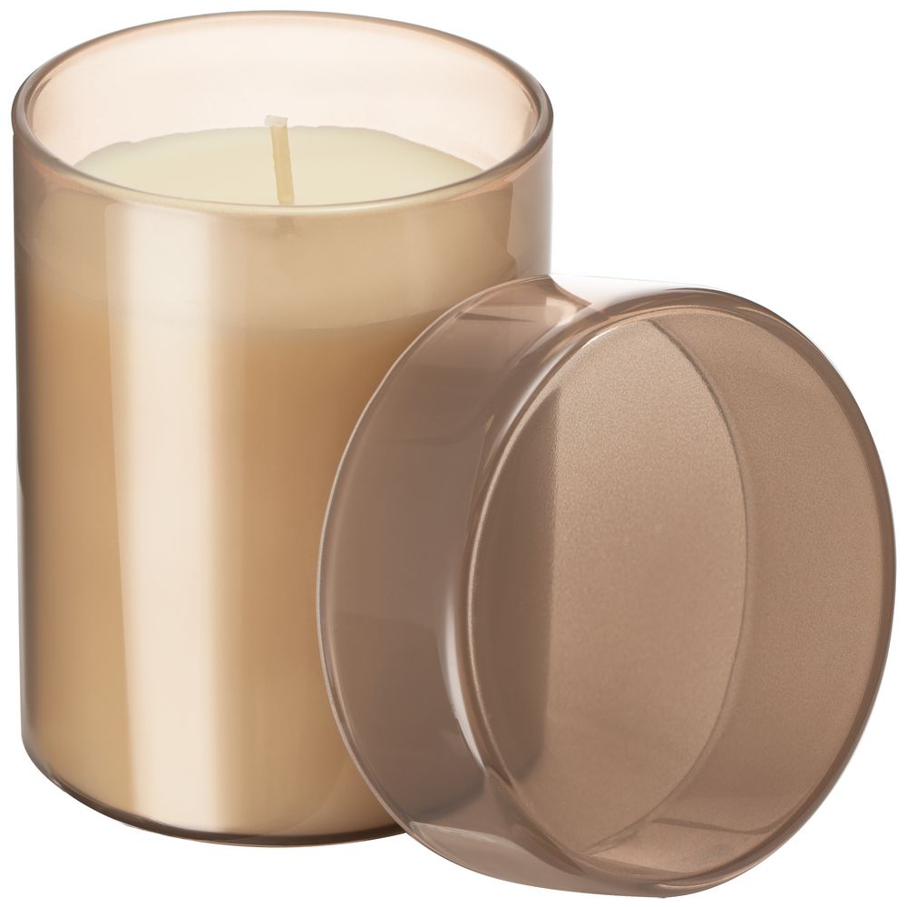 Ароматическая свеча Flikka, сосна и кипарис, бежевая — изображение 2