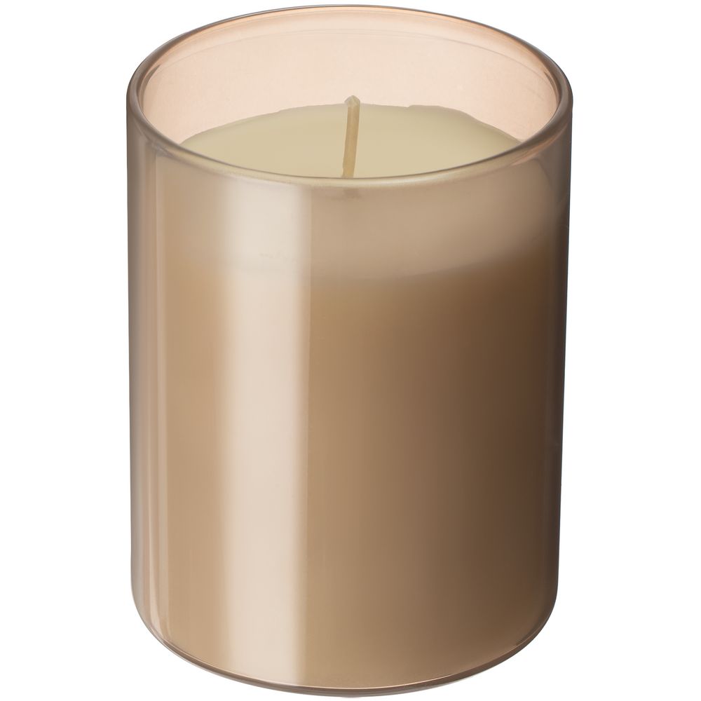 Ароматическая свеча Flikka, сосна и кипарис, бежевая — изображение 4