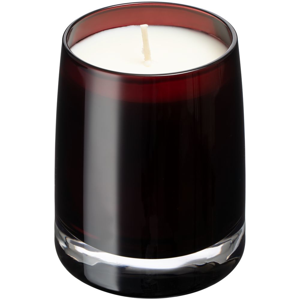 Ароматическая свеча Fragnola, грейпфрут и ветивер, бордовая — изображение 2