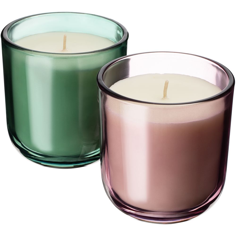 Ароматическая свеча Vitral, дубовый мох и пачули, зеленая — изображение 4