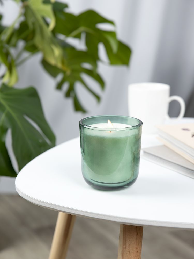 Ароматическая свеча Vitral, дубовый мох и пачули, зеленая — изображение 6