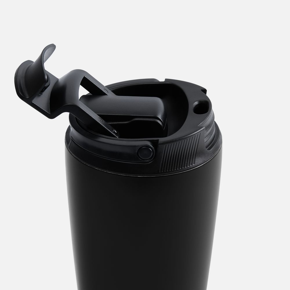 Термостакан с двумя поильниками Duetta, черный — изображение 5