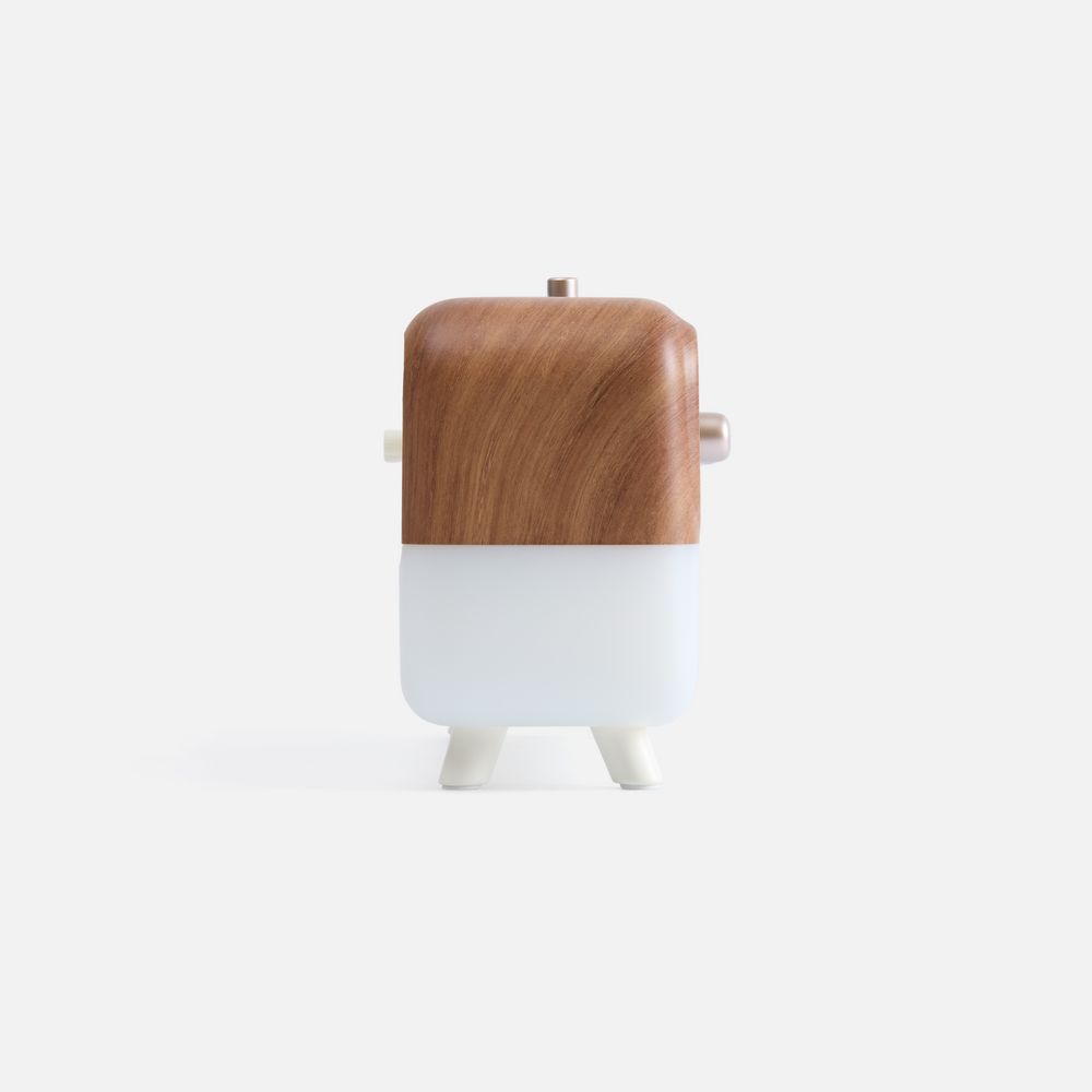 Bluetooth-колонка с беспроводной зарядкой, часами и подсветкой Multiverse, ver.2 — изображение 6