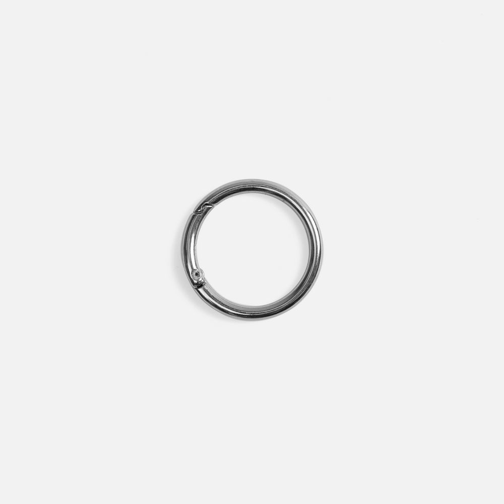 Карабин-кольцо Claus, L, серебристый — изображение 2