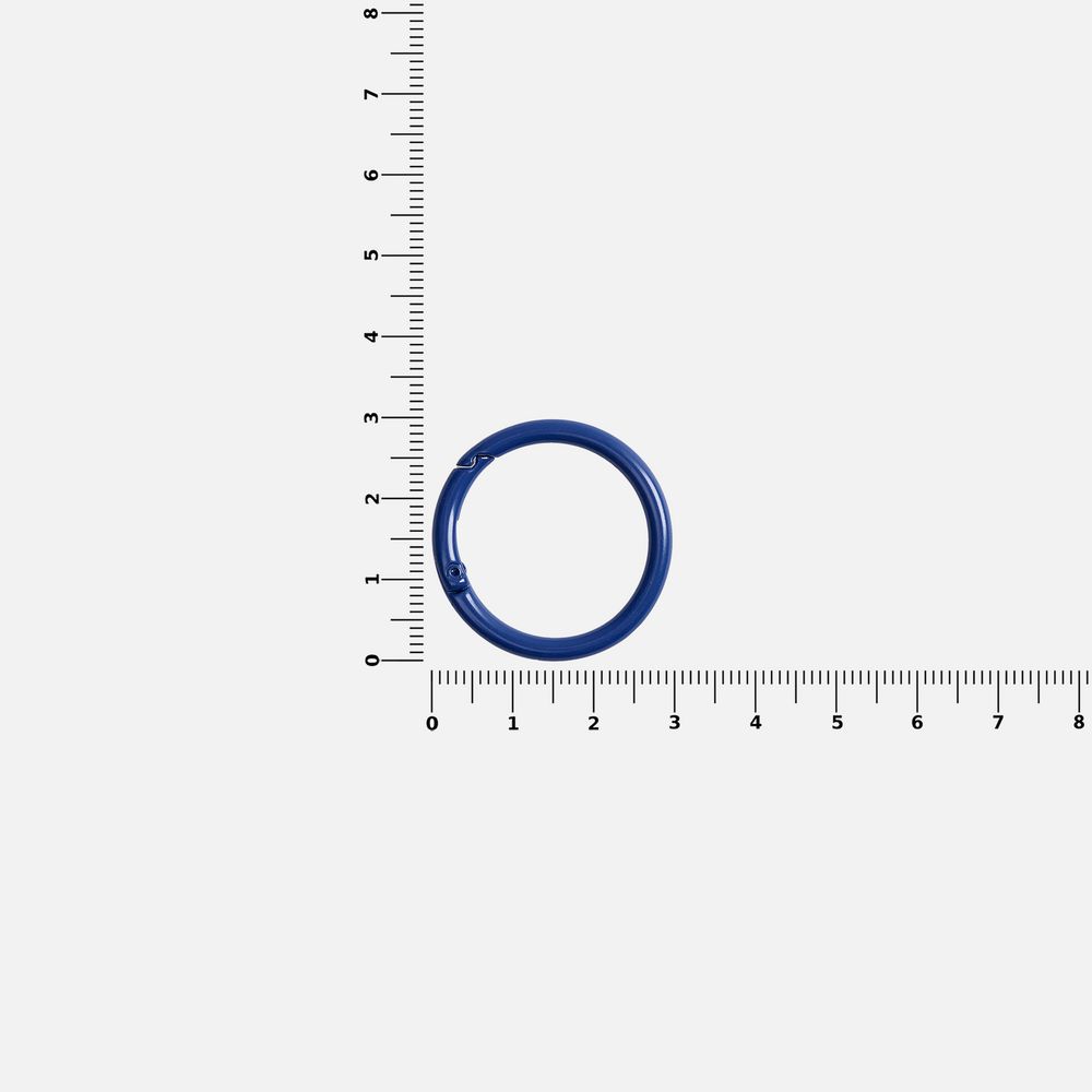 Карабин-кольцо Claus, L, синий — изображение 5