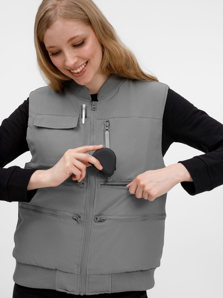 Жилет Hard Work, серый — изображение 14