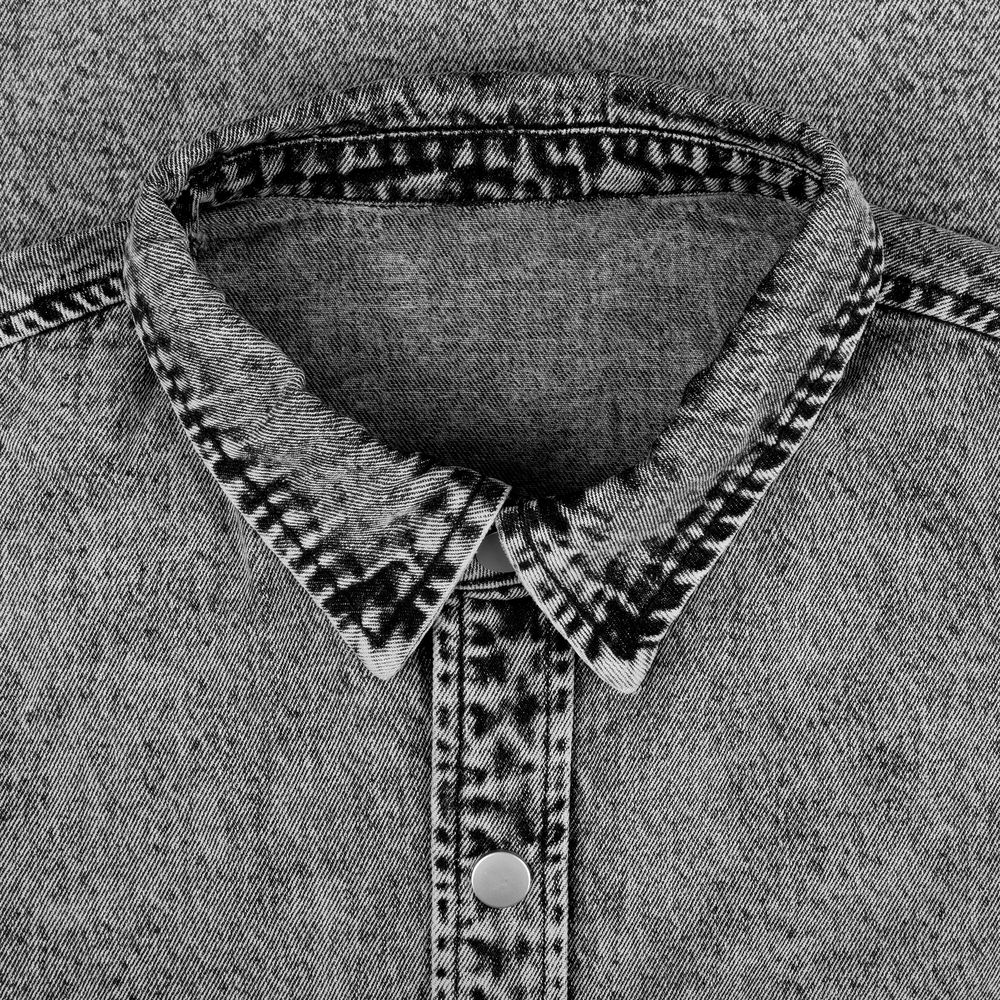 Куртка джинсовая O3, серая — изображение 6