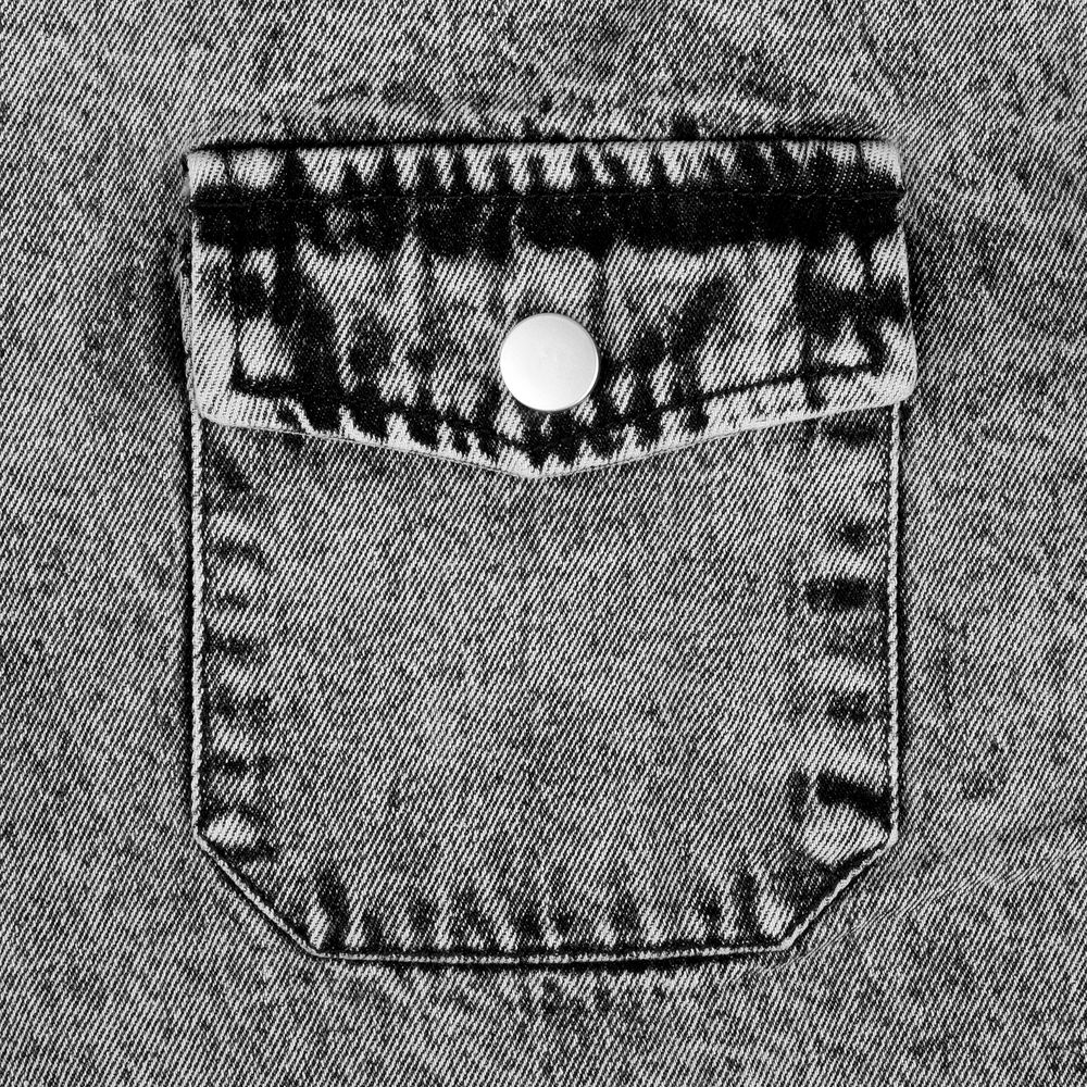 Куртка джинсовая O3, серая — изображение 7