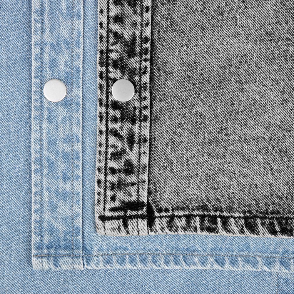 Куртка джинсовая O3, серая — изображение 11