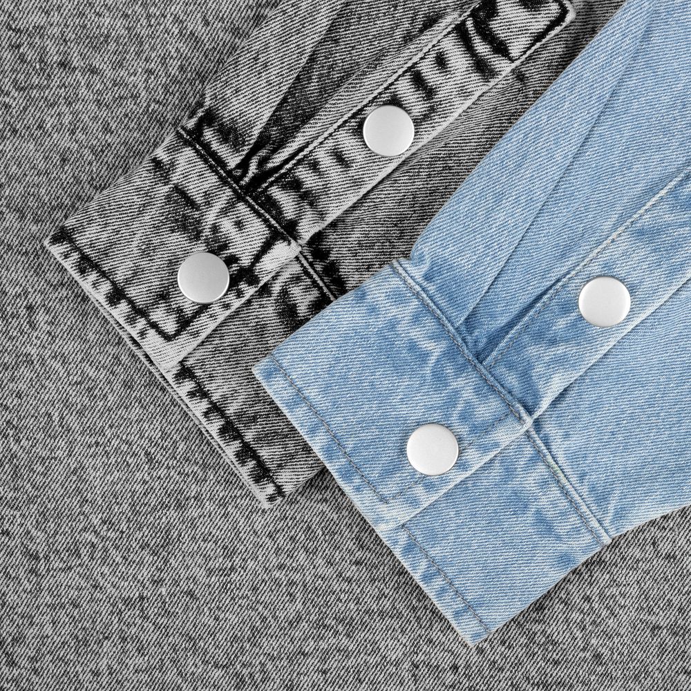 Куртка джинсовая O3, серая — изображение 12