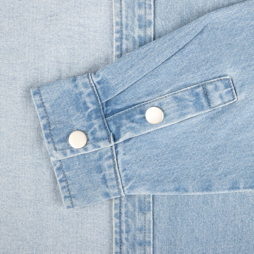 Куртка джинсовая O3, голубая — изображение 7