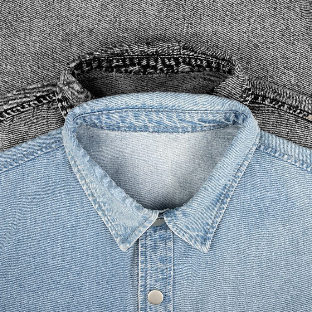 Куртка джинсовая O3, голубая — изображение 9