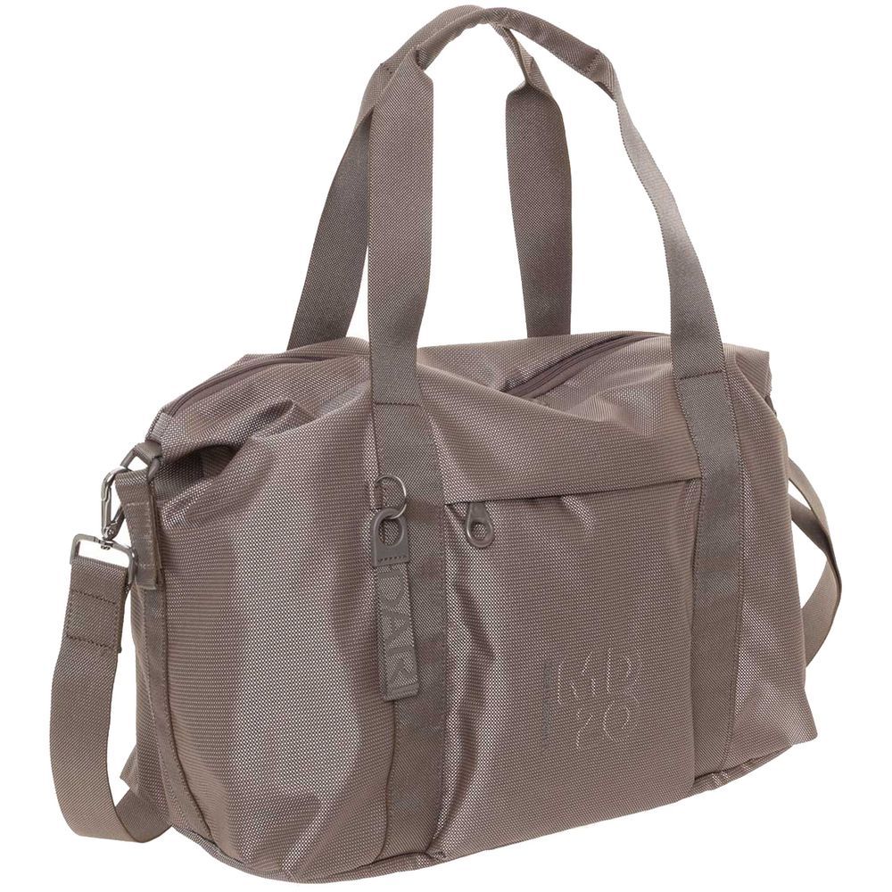 Сумка дорожная MD20 L, серо-коричневая — изображение 3