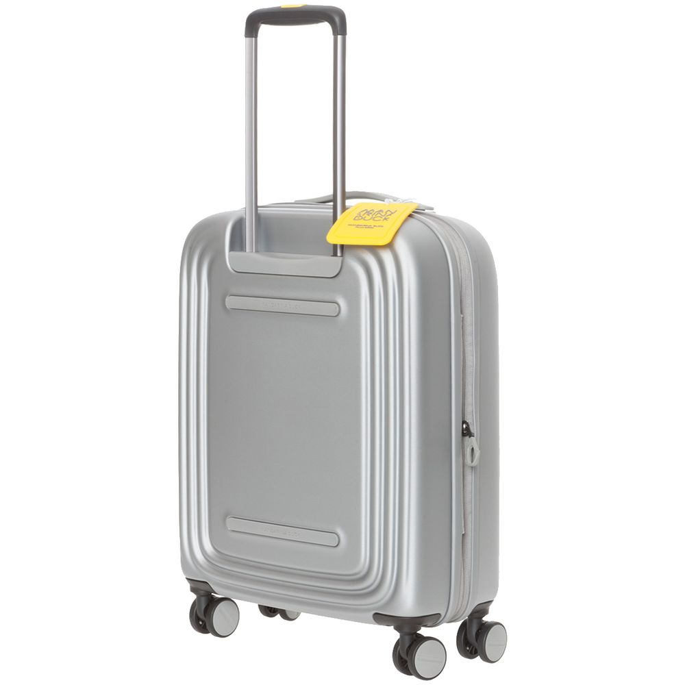 Чемодан Logoduck S, серебристый — изображение 3