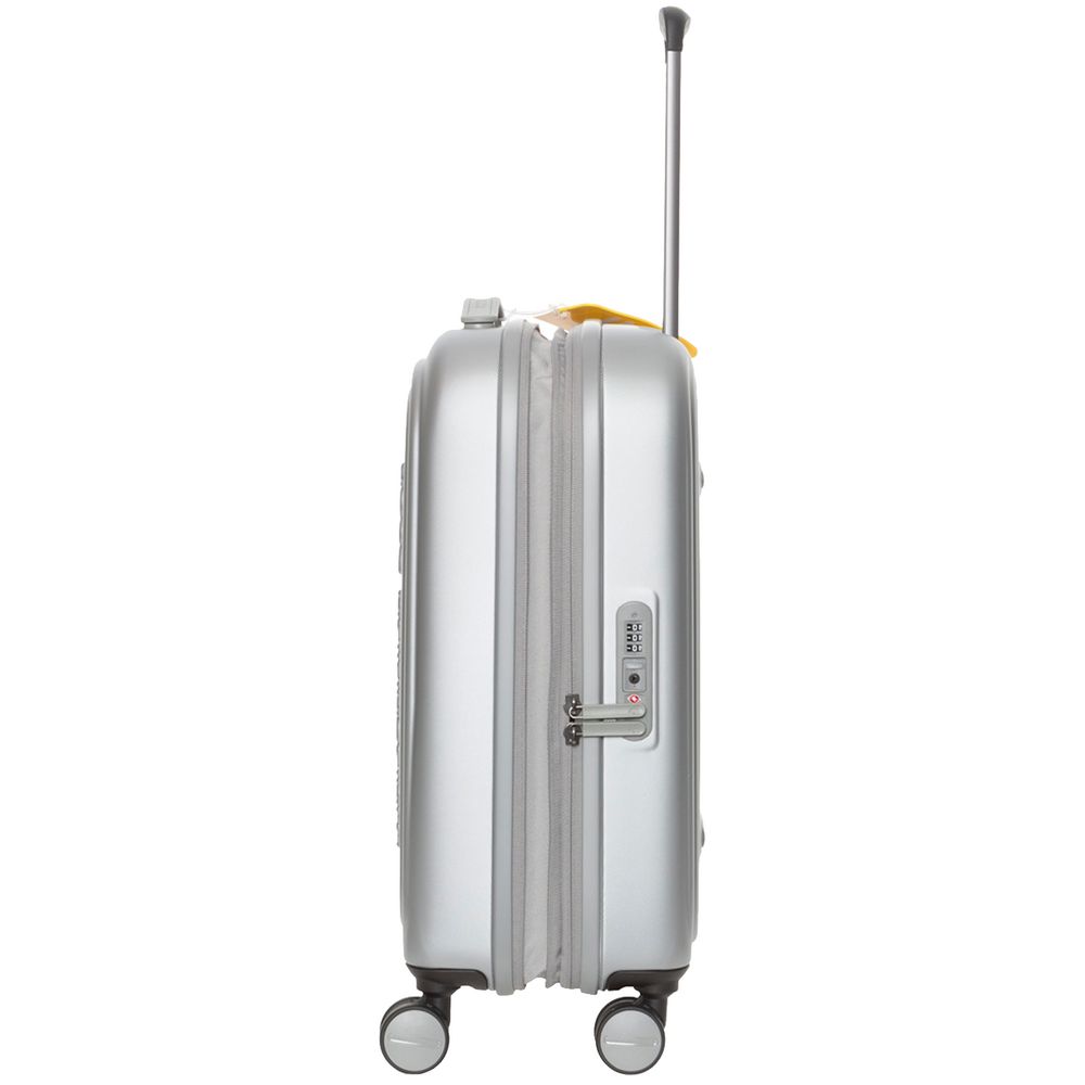 Чемодан Logoduck S, серебристый — изображение 4