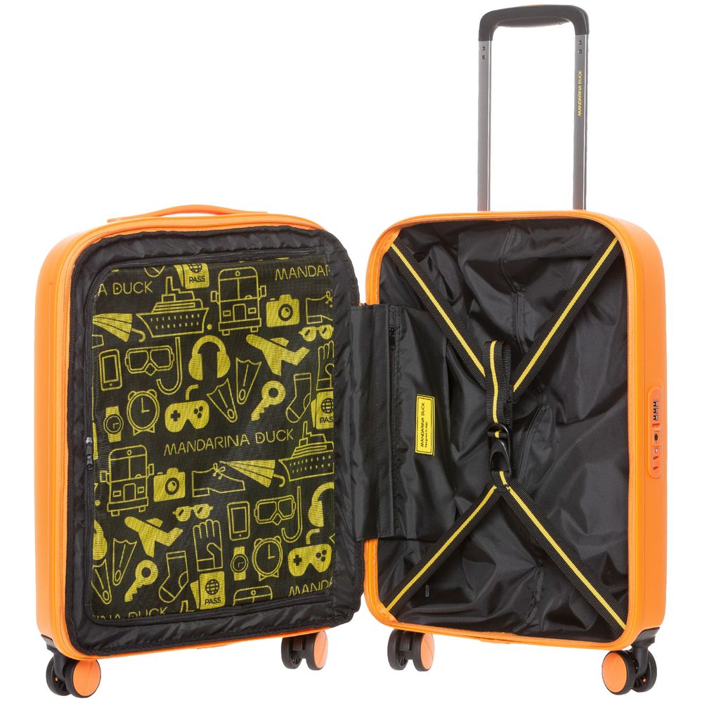 Чемодан Logoduck S, оранжевый — изображение 5