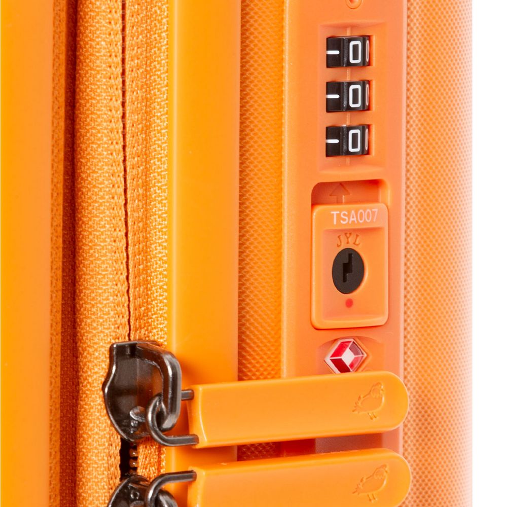 Чемодан Logoduck S, оранжевый — изображение 6