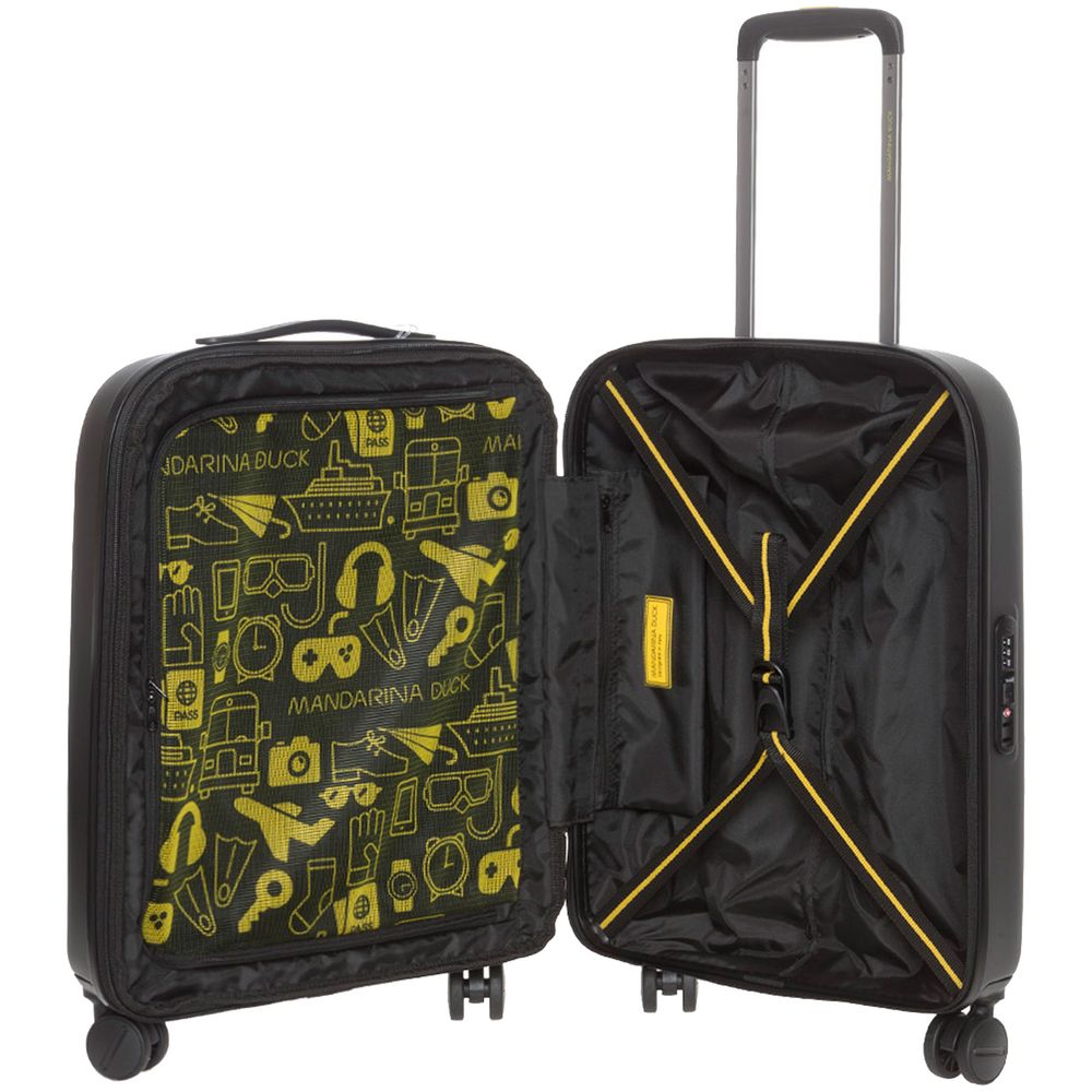 Чемодан Logoduck S, черный — изображение 5