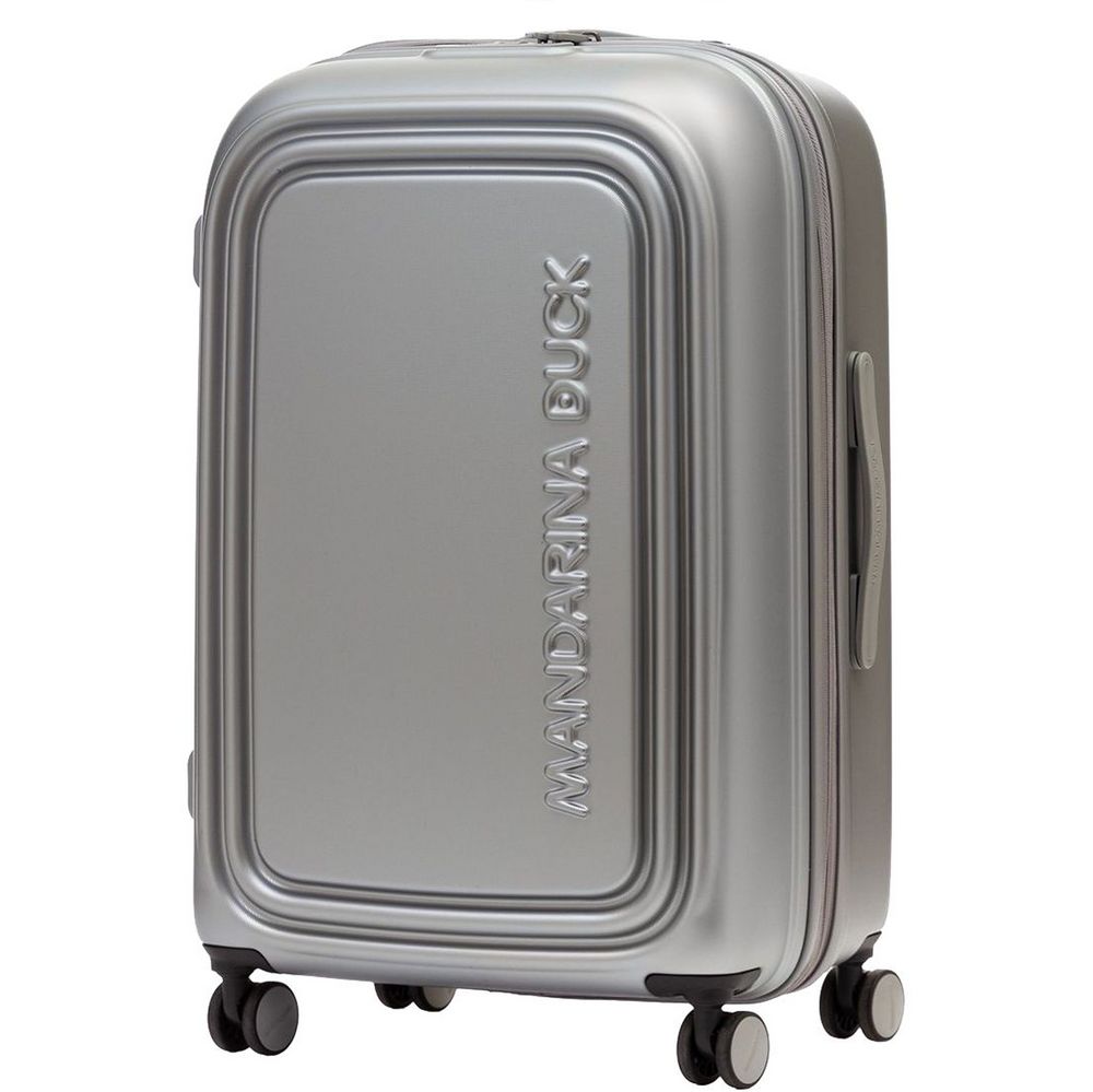Чемодан Logoduck M, серебристый — изображение 2