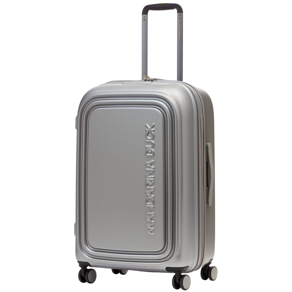 Чемодан Logoduck M, серебристый — изображение 3