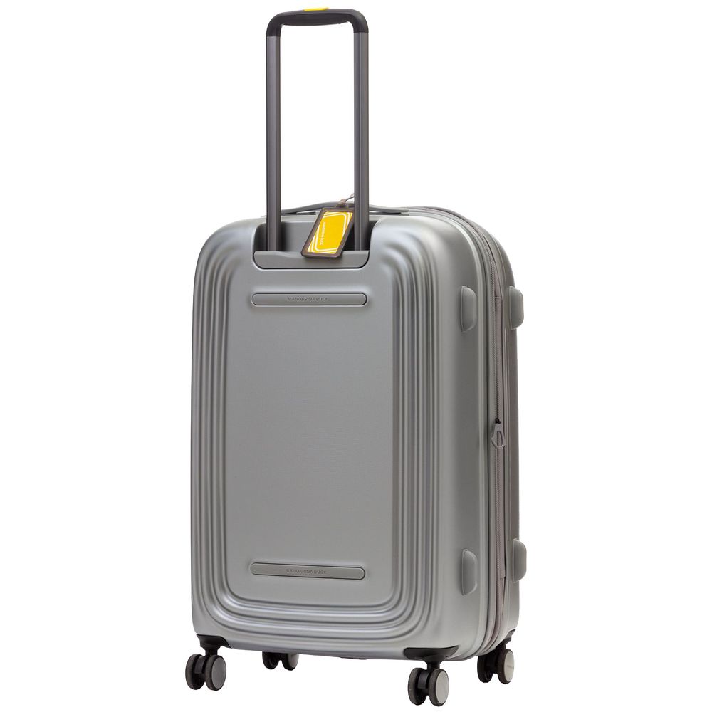 Чемодан Logoduck M, серебристый — изображение 4