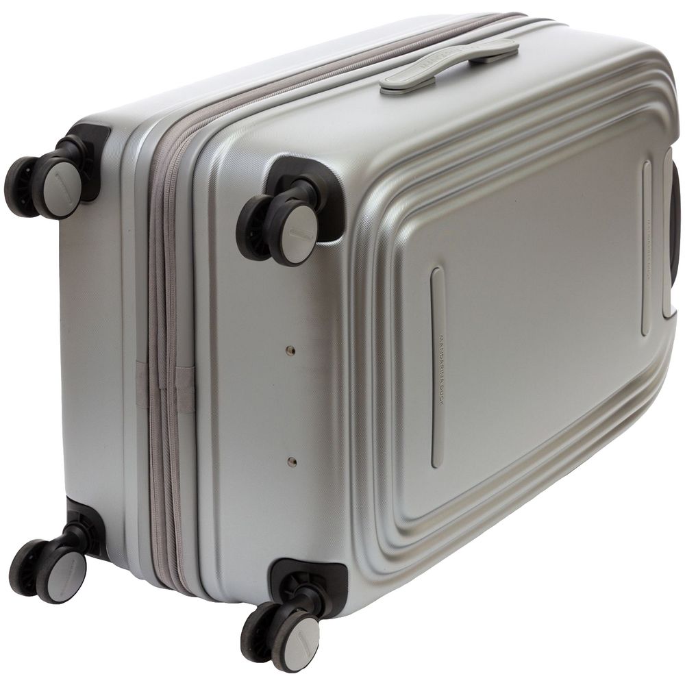 Чемодан Logoduck M, серебристый — изображение 7