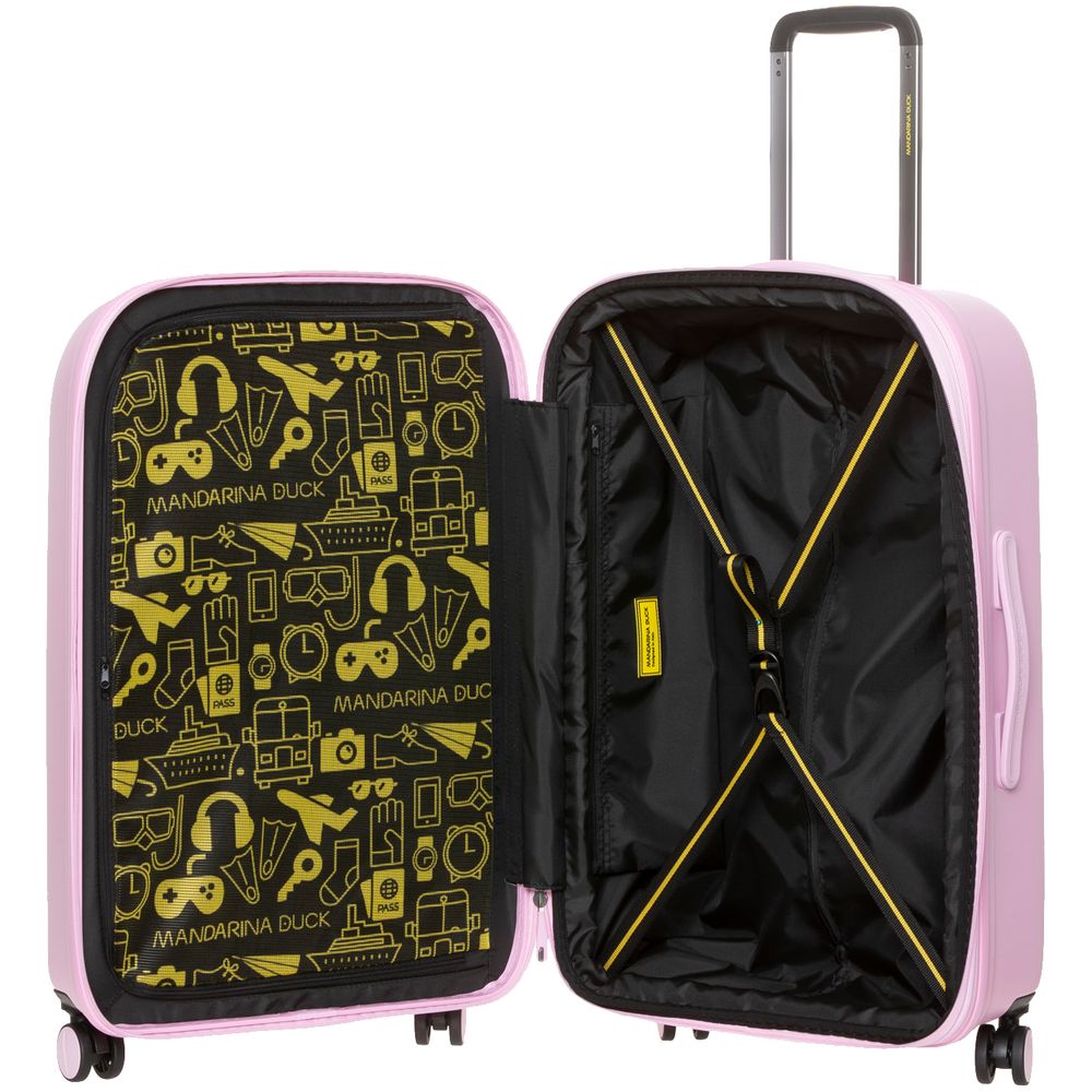 Чемодан Logoduck M, розовый — изображение 5