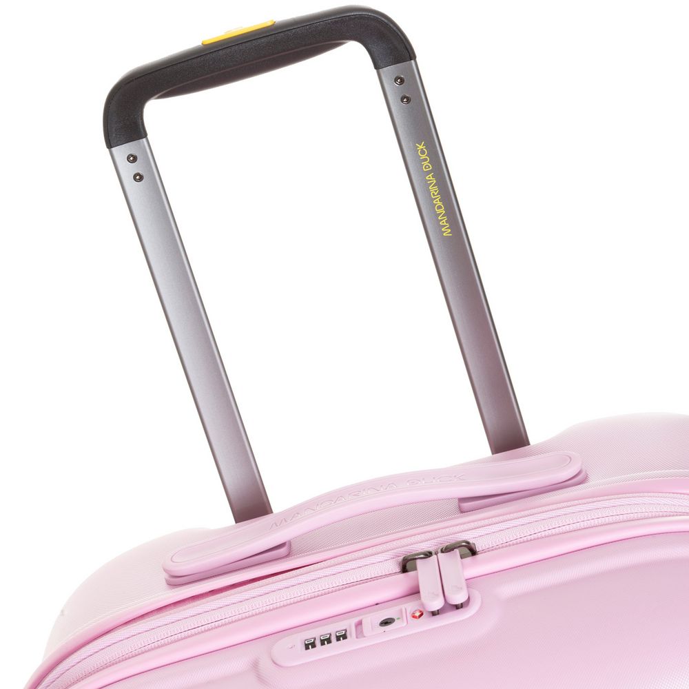 Чемодан Logoduck M, розовый — изображение 6