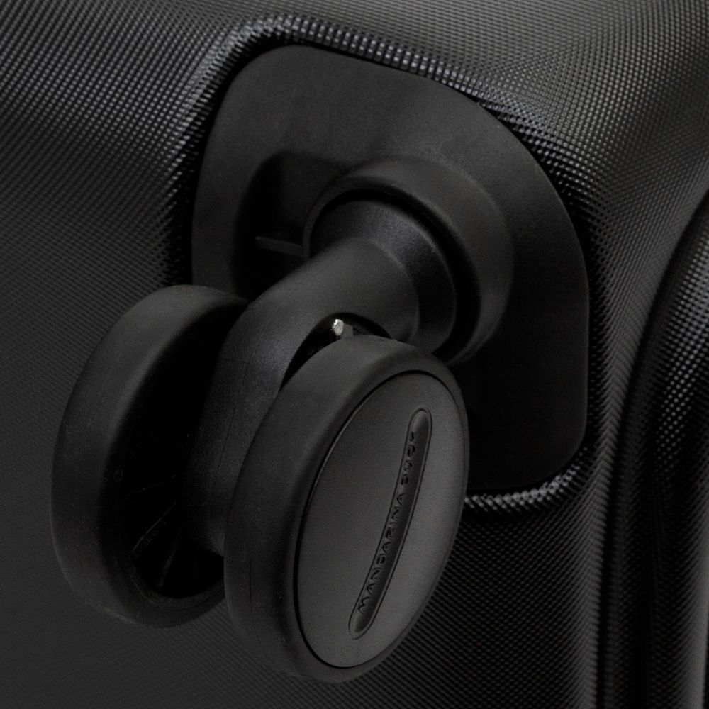 Чемодан Logoduck M, черный — изображение 9