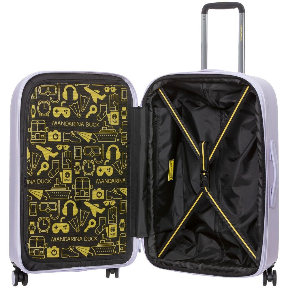 Чемодан Logoduck M, сиреневый — изображение 5