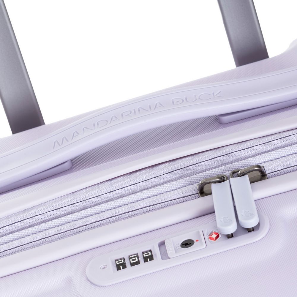 Чемодан Logoduck M, сиреневый — изображение 6