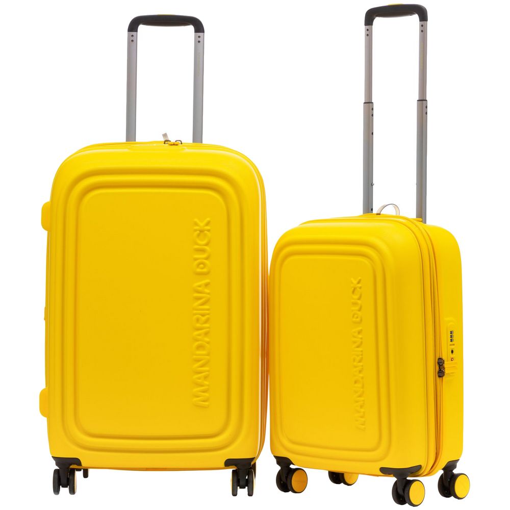 Чемодан Logoduck M, желтый — изображение 10