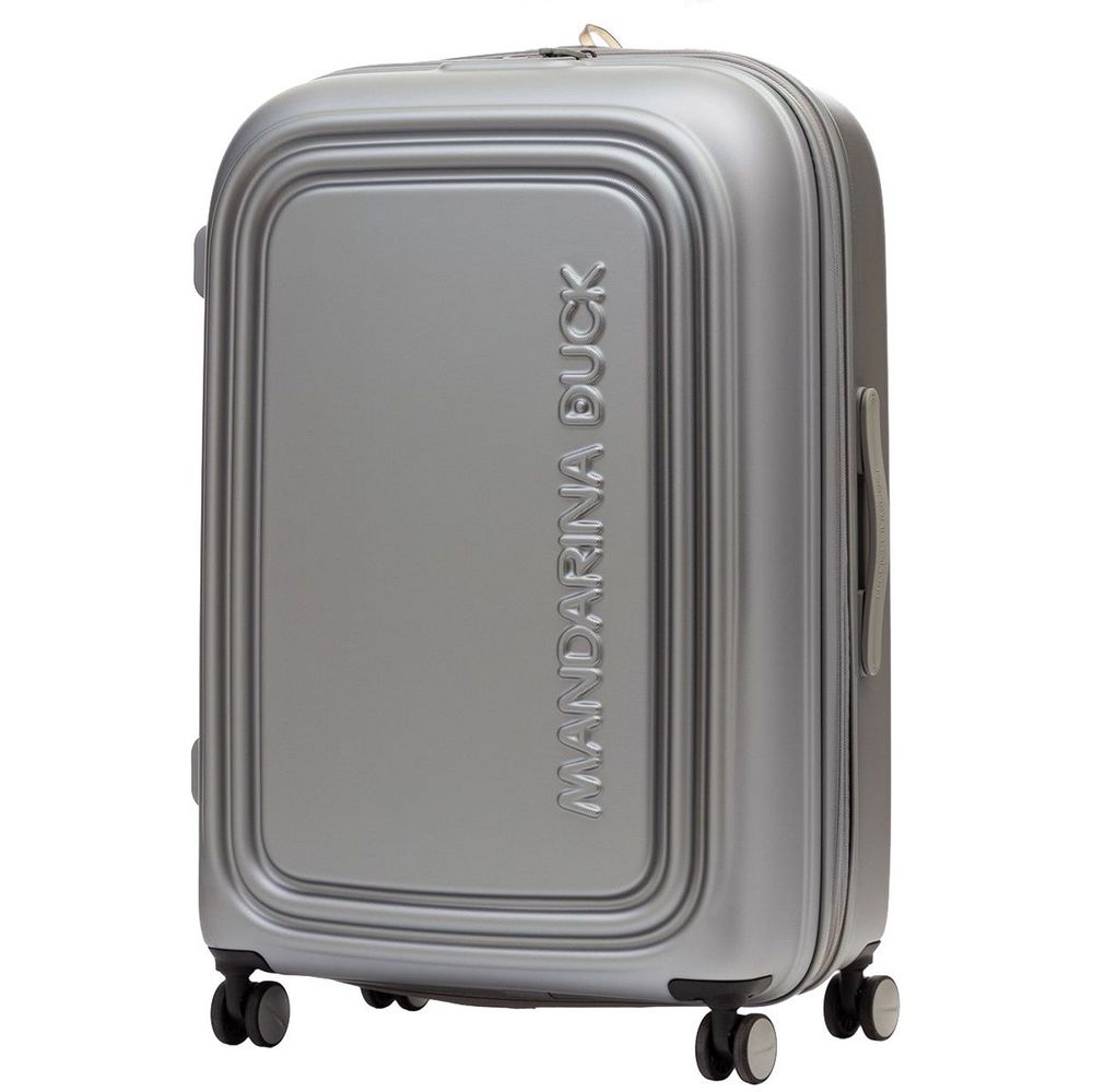 Чемодан Logoduck L, серебристый — изображение 2